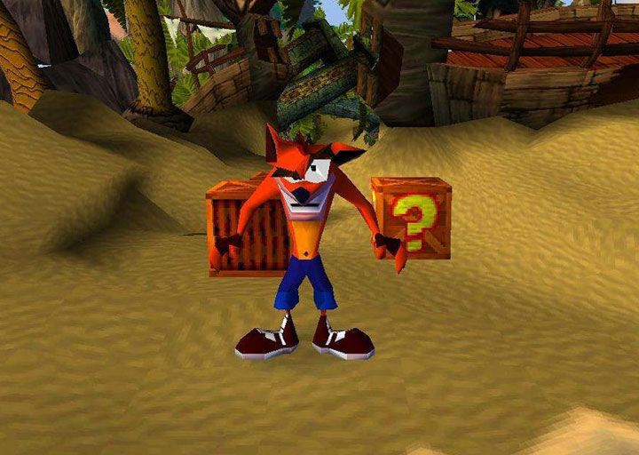 crash bandicoot 1996 playstation